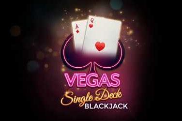 Vegas single deck blackjack