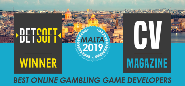Betsoft 2019 CV Award Winner
