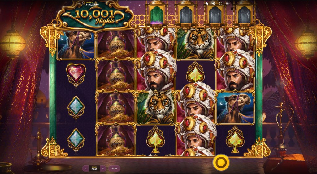 10,001 Nights Online Slot